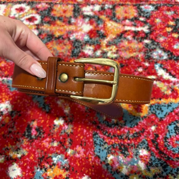 NWOT Galco SB2 CASUAL HOLSTER BELT 1 1/2" - Tan Leather - Size 38 - Picture 2 of 6